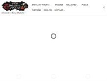 Tablet Screenshot of battleofvikings.se